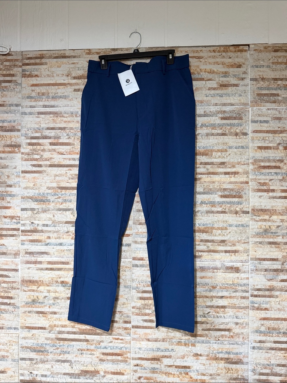 Slim Fit Navy Chinos for Men